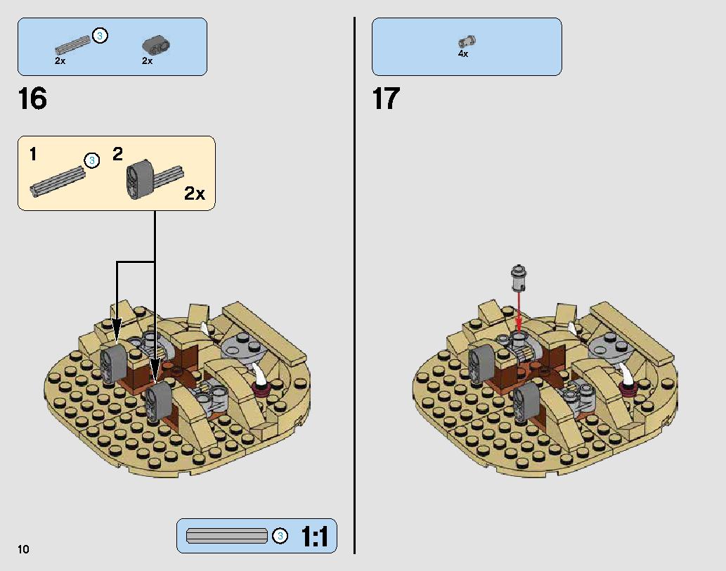 Desert Skiff Escape 75174 レゴの商品情報 レゴの説明書・組立方法 10 page