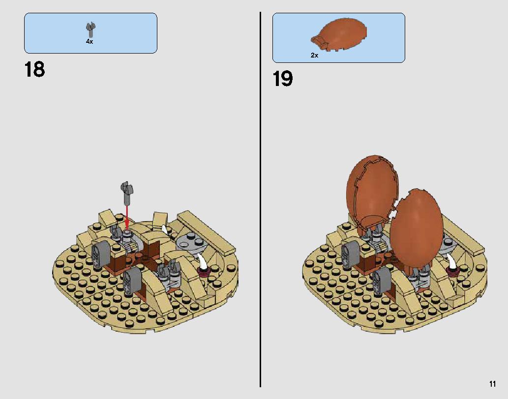 Desert Skiff Escape 75174 レゴの商品情報 レゴの説明書・組立方法 11 page