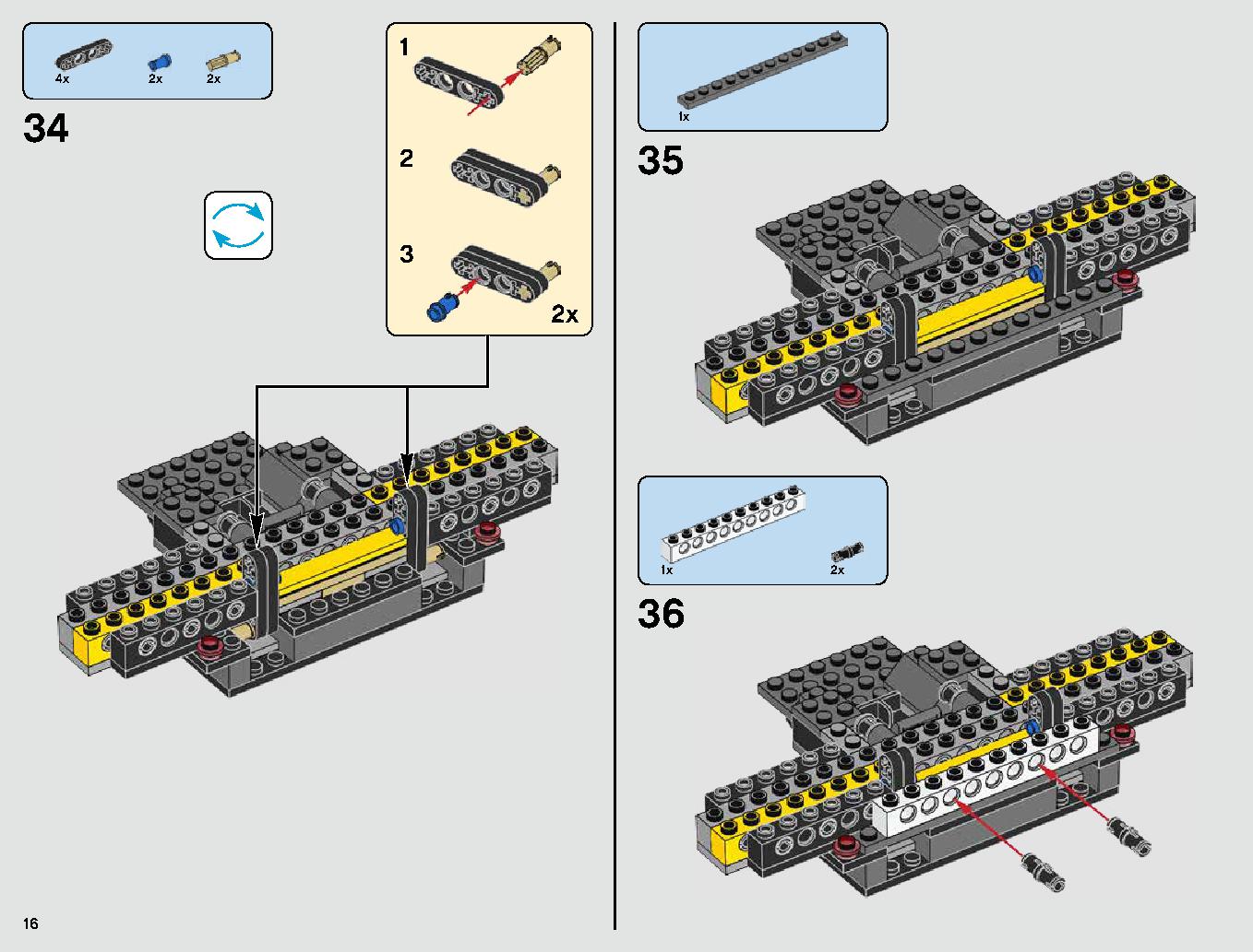 カイロ・レンの TIE ファイター™ 75179 レゴの商品情報 レゴの説明書・組立方法 16 page