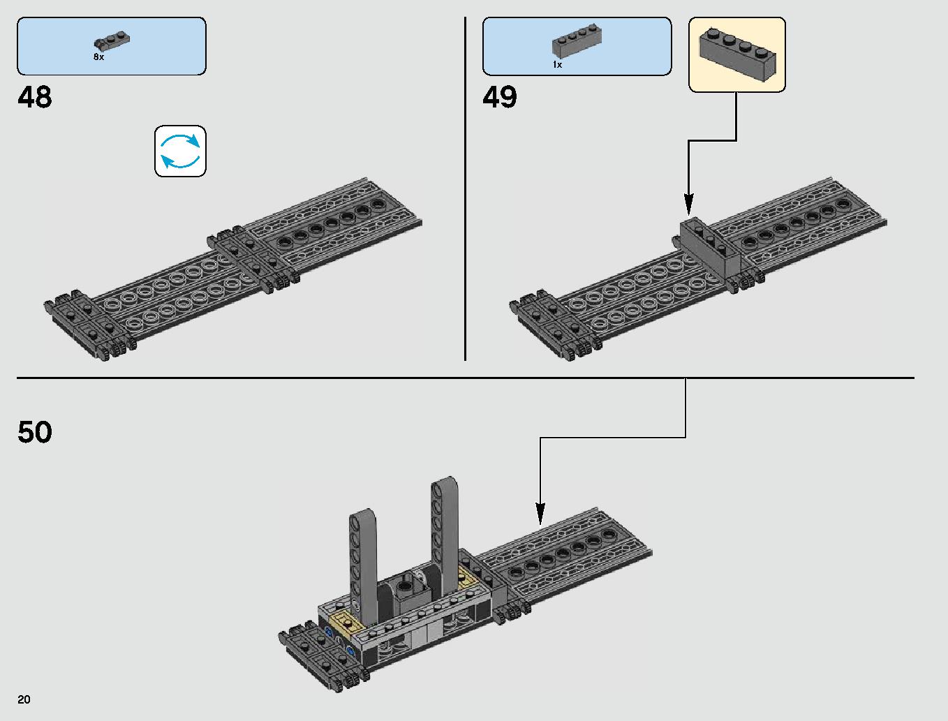 カイロ・レンの TIE ファイター™ 75179 レゴの商品情報 レゴの説明書・組立方法 20 page