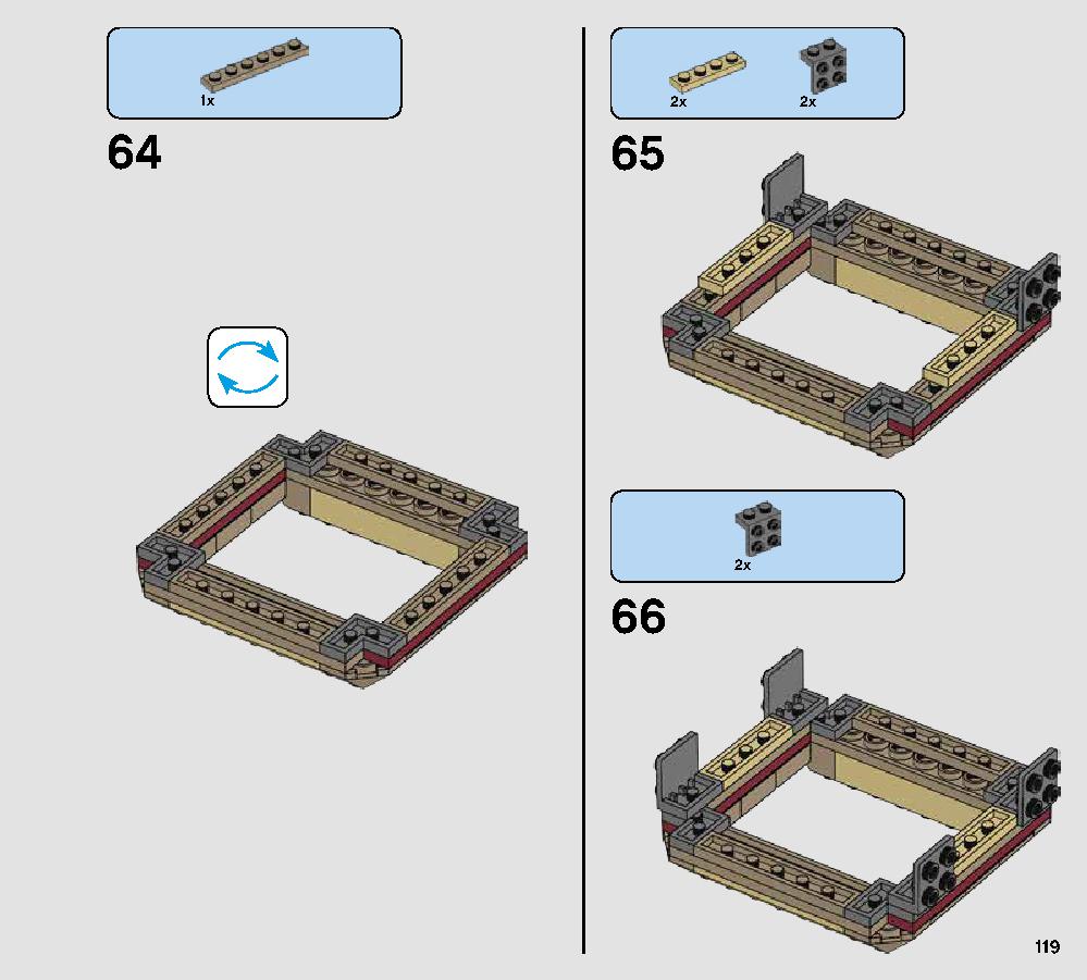 Rathtar Escape 75180 レゴの商品情報 レゴの説明書・組立方法 119 page