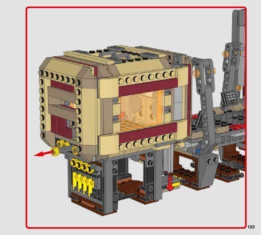 Rathtar Escape 75180 レゴの商品情報 レゴの説明書・組立方法 133 page
