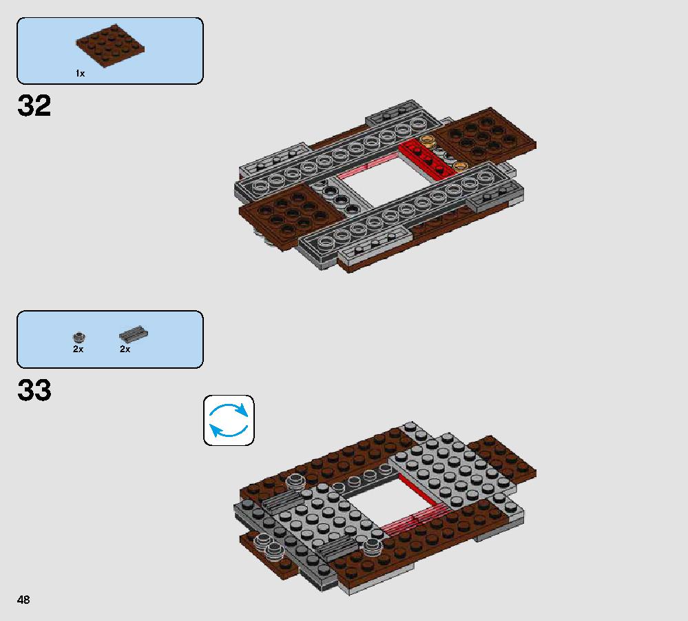 Rathtar Escape 75180 レゴの商品情報 レゴの説明書・組立方法 48 page