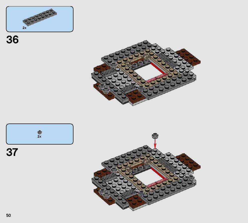 Rathtar Escape 75180 レゴの商品情報 レゴの説明書・組立方法 50 page