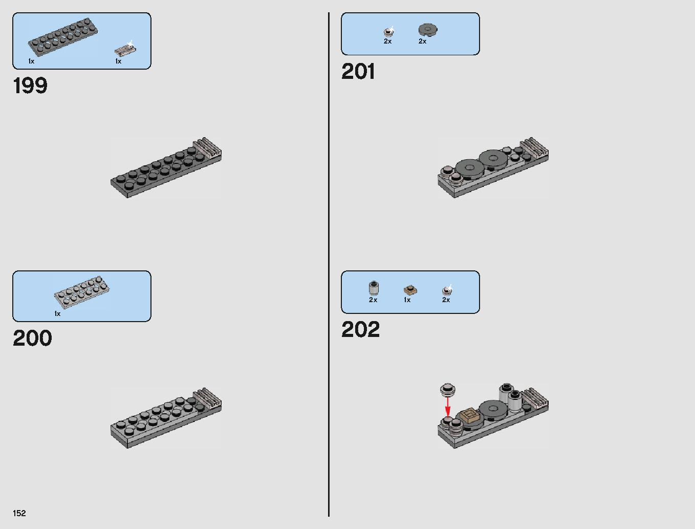 Yウィング・スターファイター™ 75181 レゴの商品情報 レゴの説明書・組立方法 152 page