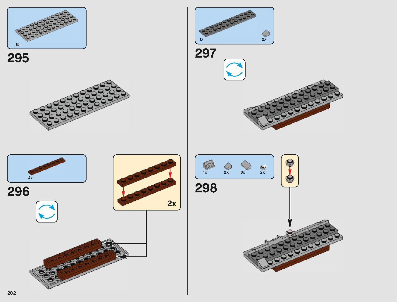 Yウィング・スターファイター™ 75181 レゴの商品情報 レゴの説明書・組立方法 202 page
