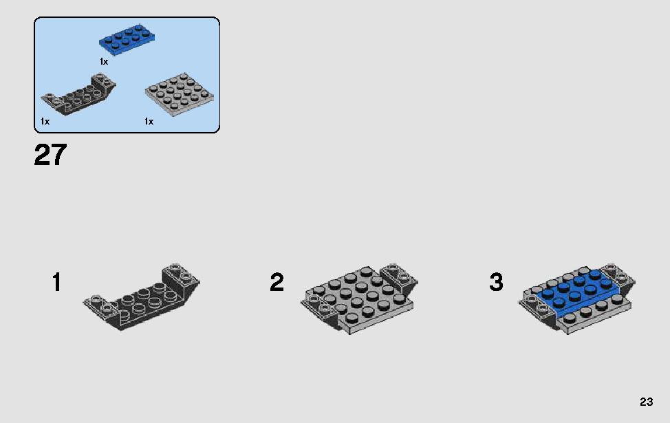 Darth Vader Transformation 75183 レゴの商品情報 レゴの説明書・組立方法 23 page