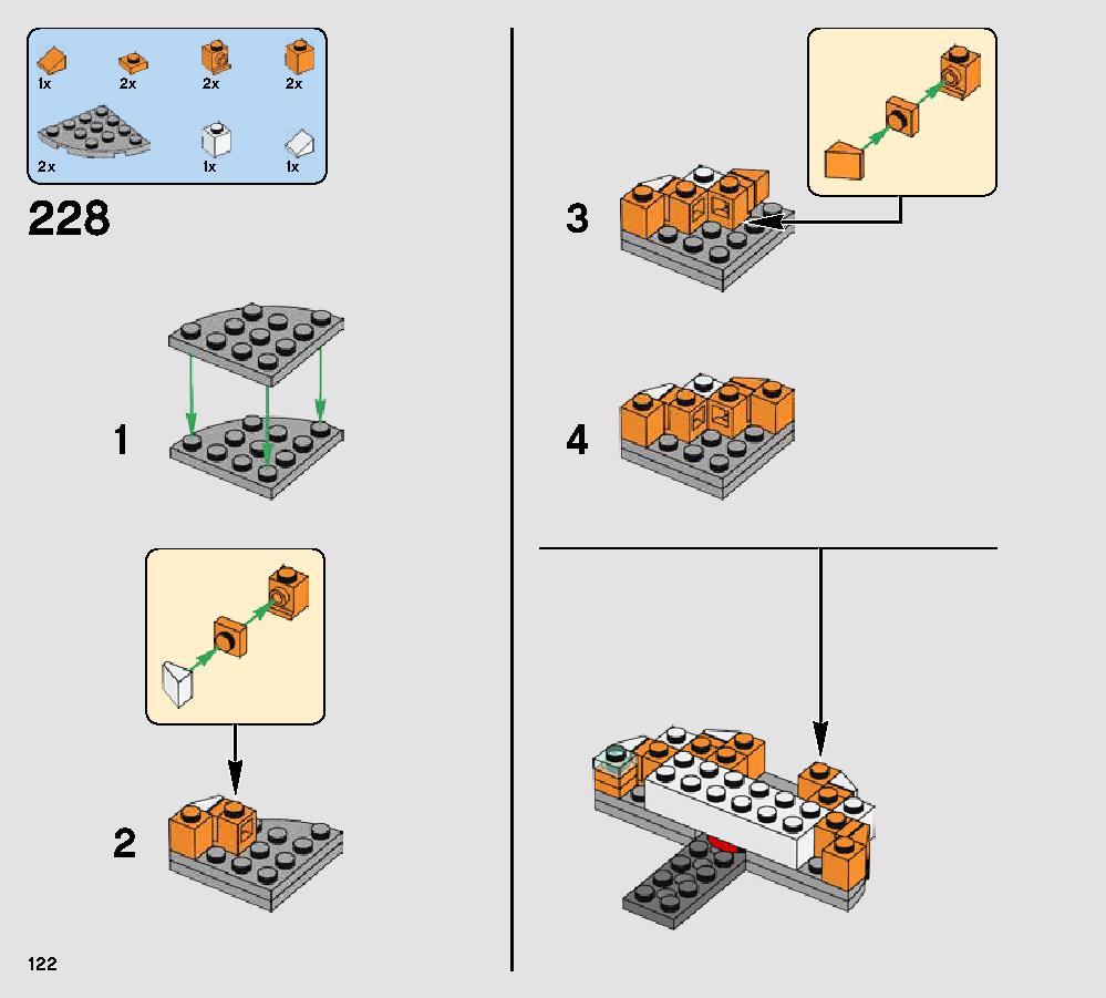 BB-8 75187 レゴの商品情報 レゴの説明書・組立方法 122 page