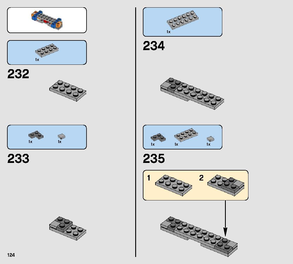 BB-8 75187 レゴの商品情報 レゴの説明書・組立方法 124 page
