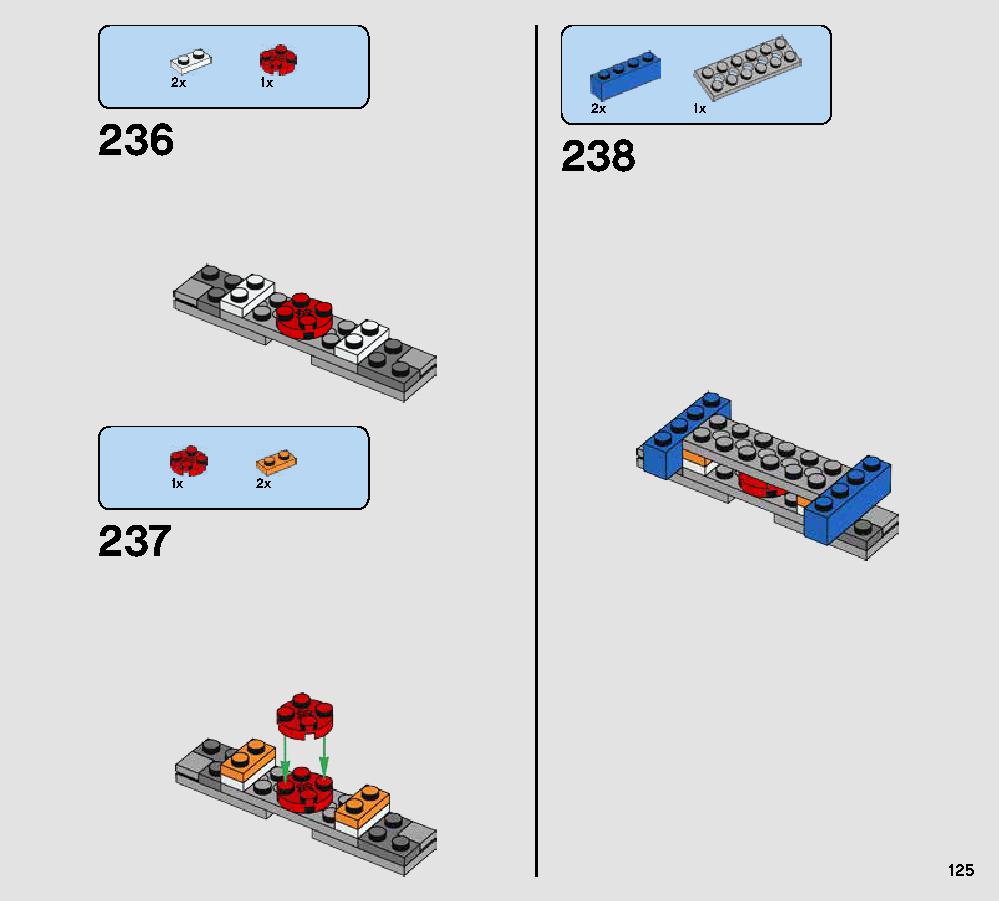 BB-8 75187 LEGO information LEGO instructions 125 page