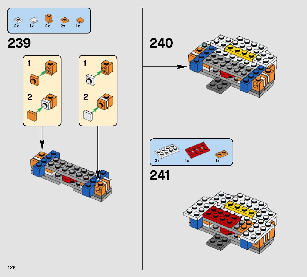 BB-8 75187 レゴの商品情報 レゴの説明書・組立方法 126 page