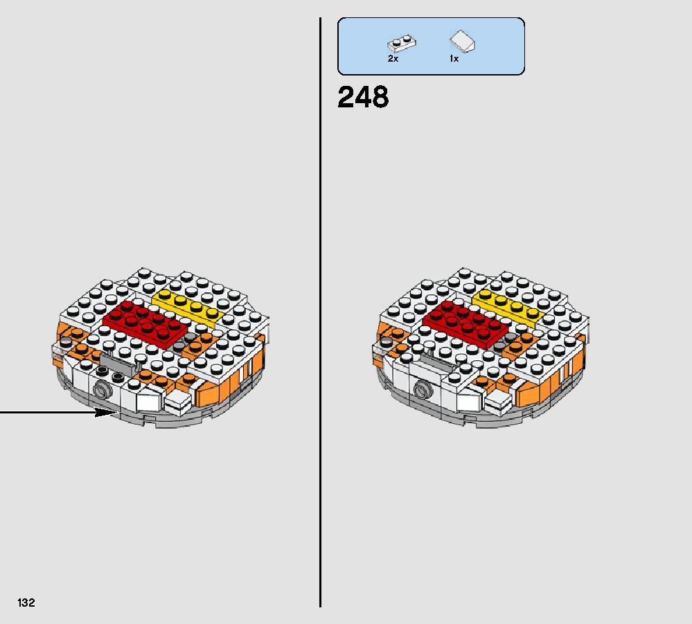 BB-8 75187 レゴの商品情報 レゴの説明書・組立方法 132 page