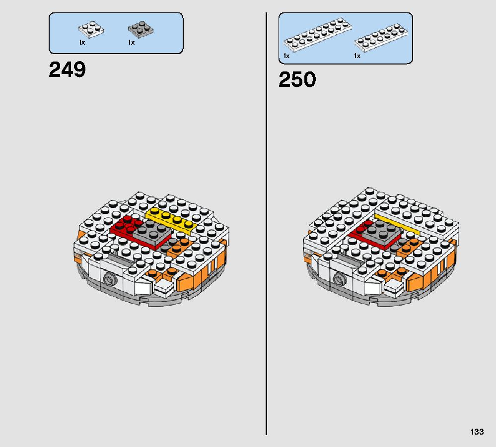 BB-8 75187 レゴの商品情報 レゴの説明書・組立方法 133 page