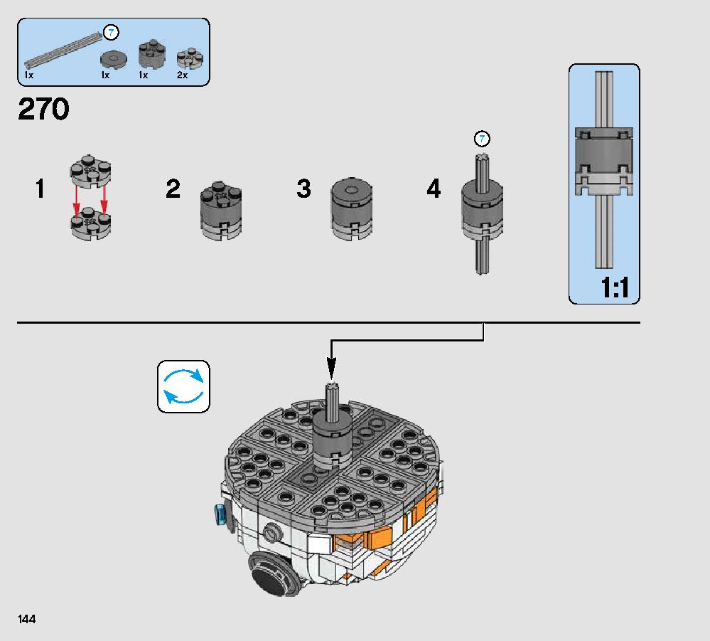 BB-8 75187 LEGO information LEGO instructions 144 page