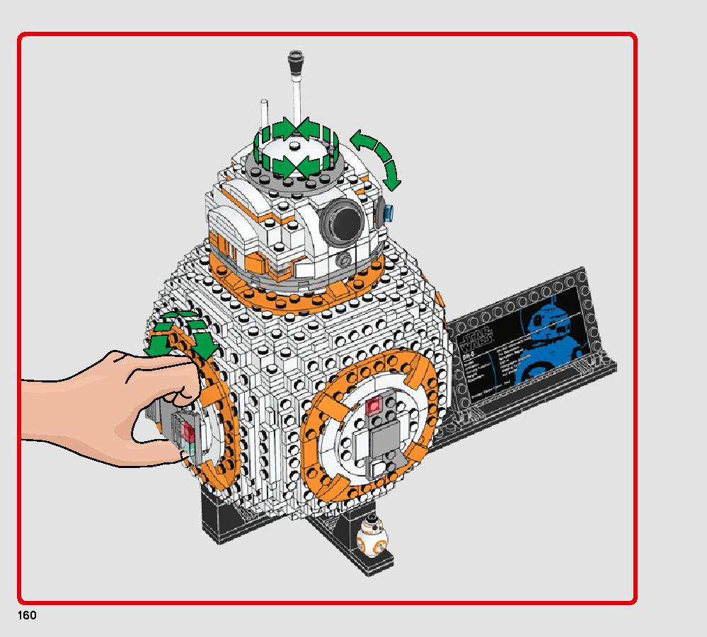 BB-8 75187 LEGO information LEGO instructions 160 page