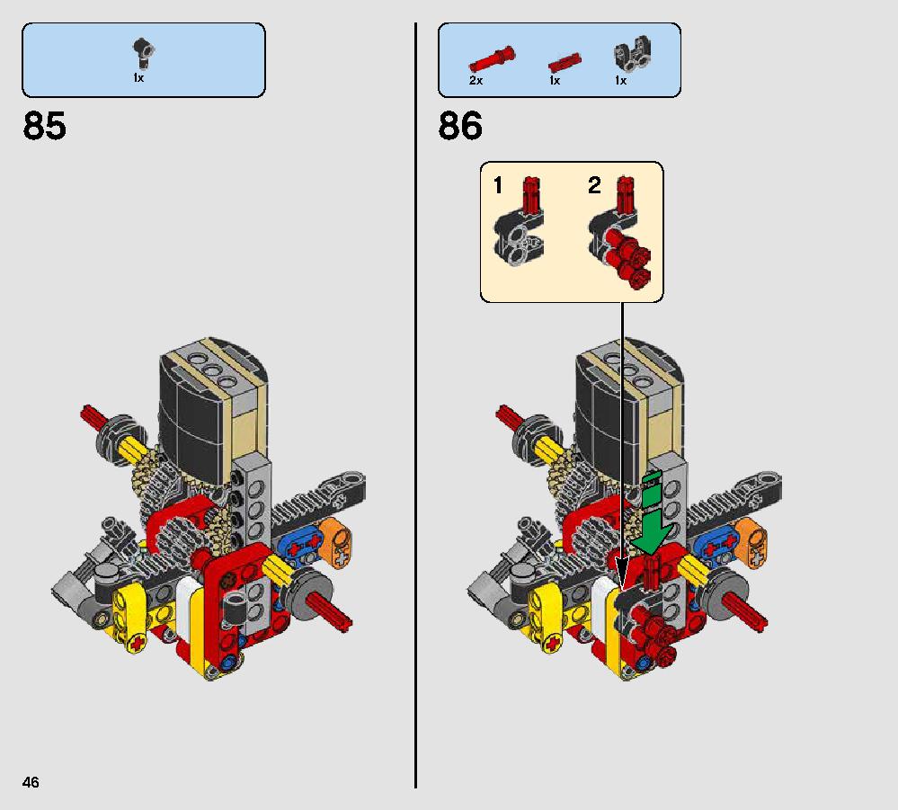 BB-8 75187 レゴの商品情報 レゴの説明書・組立方法 46 page