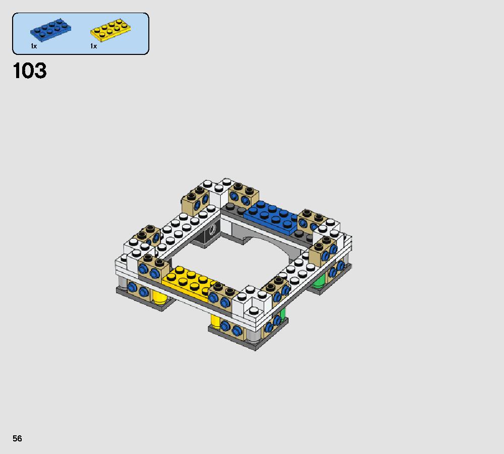 BB-8 75187 レゴの商品情報 レゴの説明書・組立方法 56 page