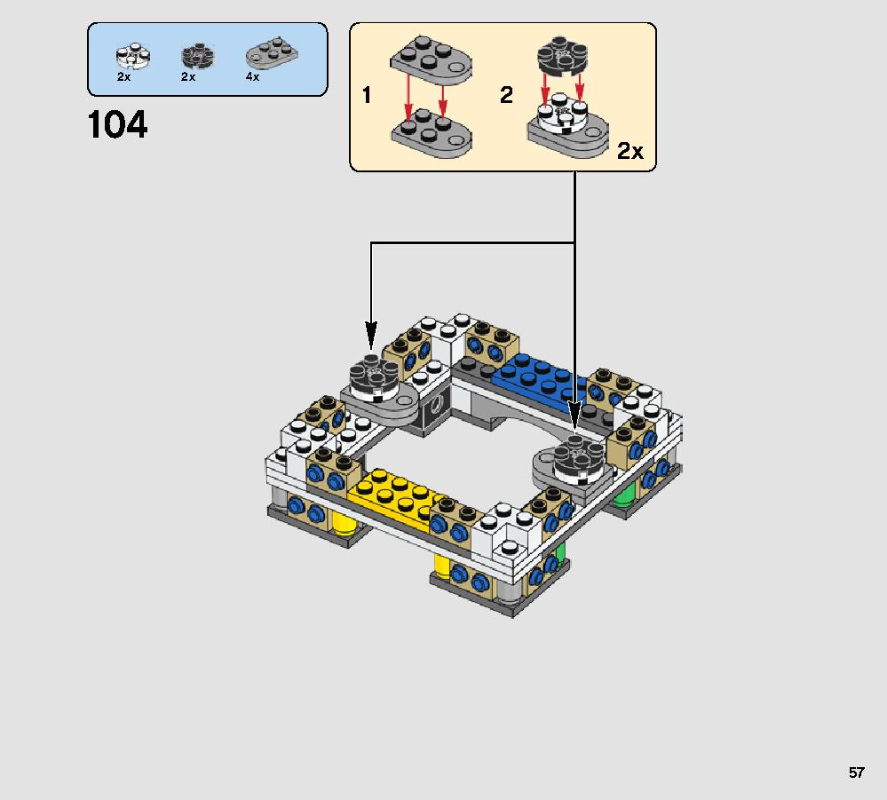 BB-8 75187 レゴの商品情報 レゴの説明書・組立方法 57 page