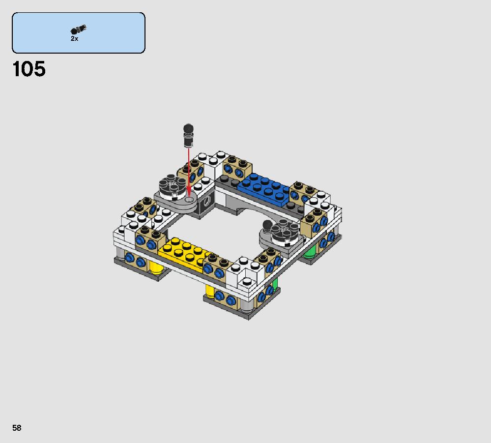 BB-8 75187 レゴの商品情報 レゴの説明書・組立方法 58 page