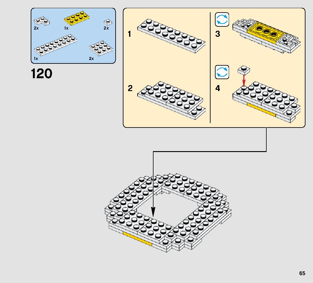 BB-8 75187 レゴの商品情報 レゴの説明書・組立方法 65 page