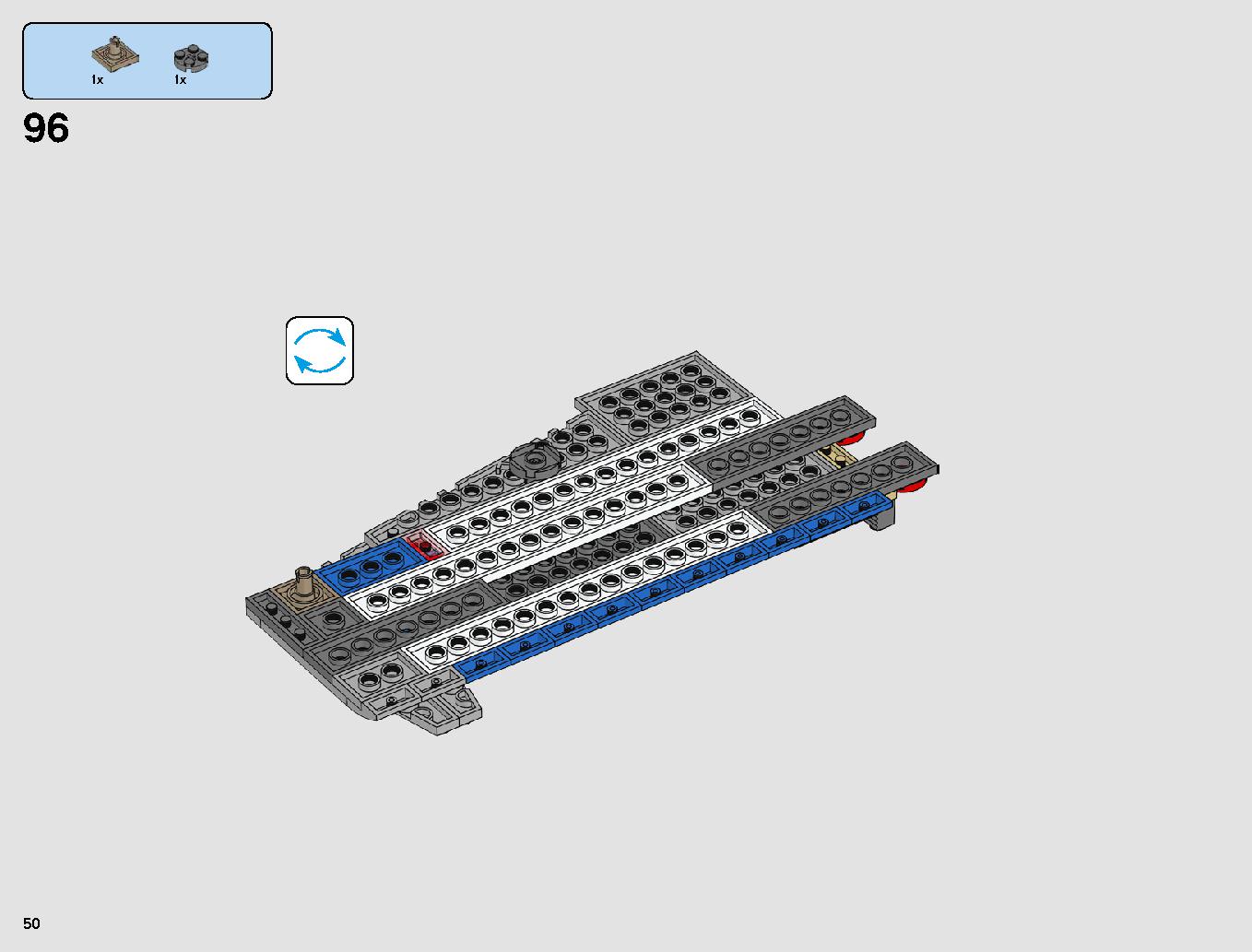 レジスタンス・ボマー 75188 レゴの商品情報 レゴの説明書・組立方法 50 page