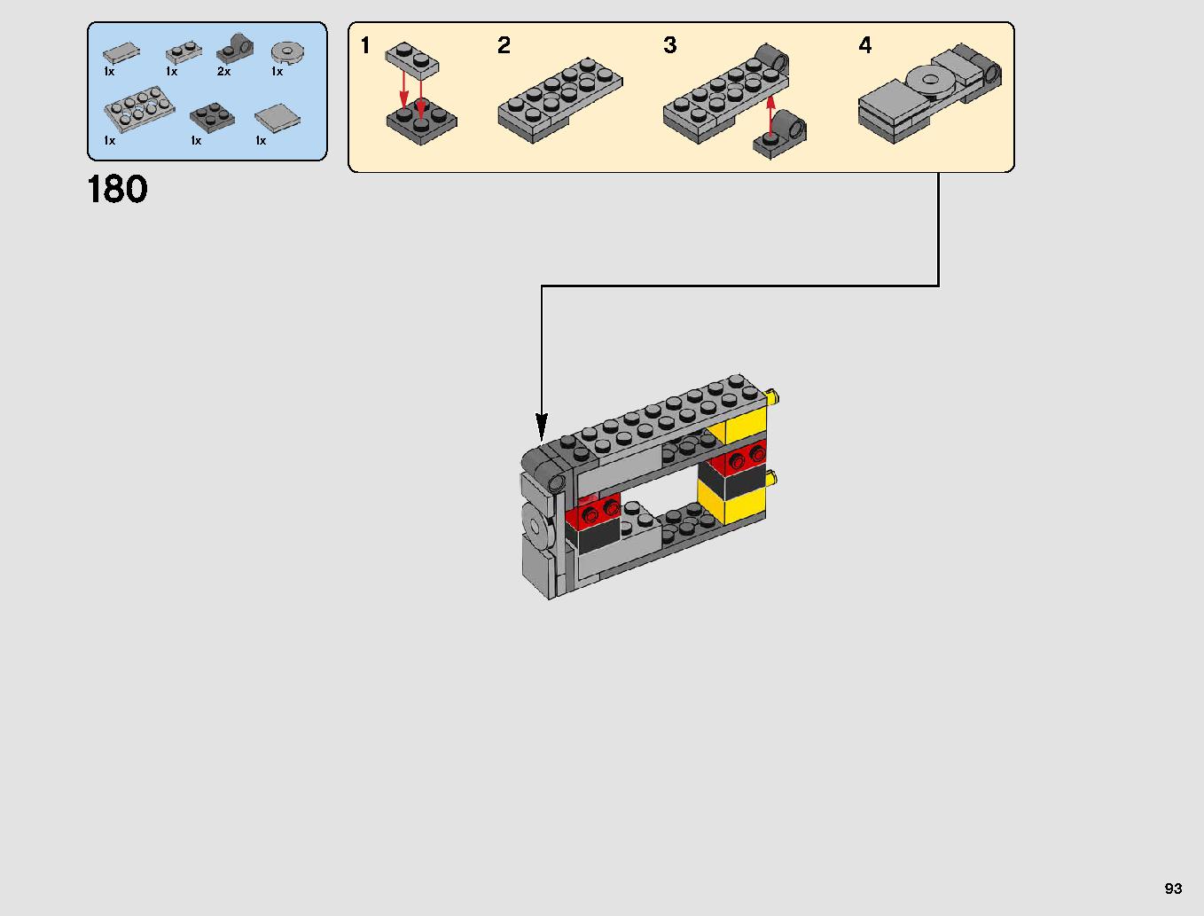 レジスタンス・ボマー 75188 レゴの商品情報 レゴの説明書・組立方法 93 page