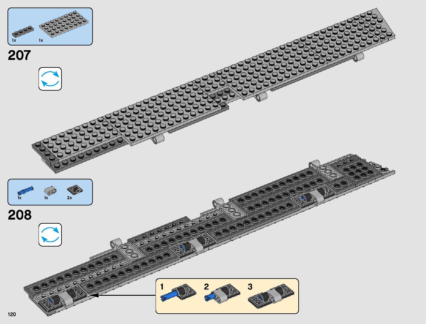 First Order Star Destroyer 75190 LEGO information LEGO instructions 120 page