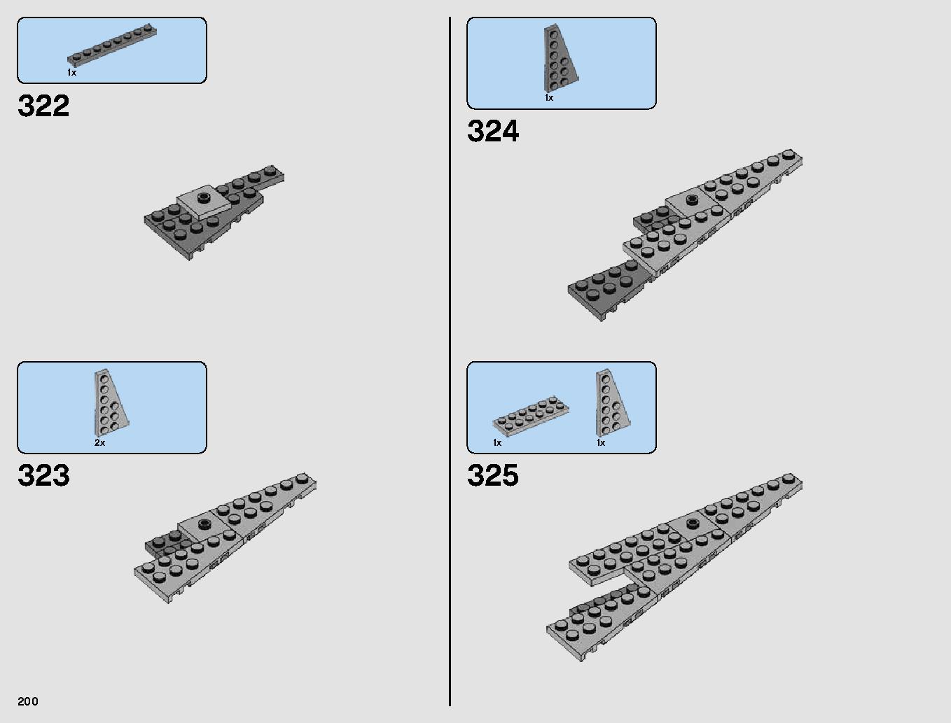 First Order Star Destroyer 75190 LEGO information LEGO instructions 200 page
