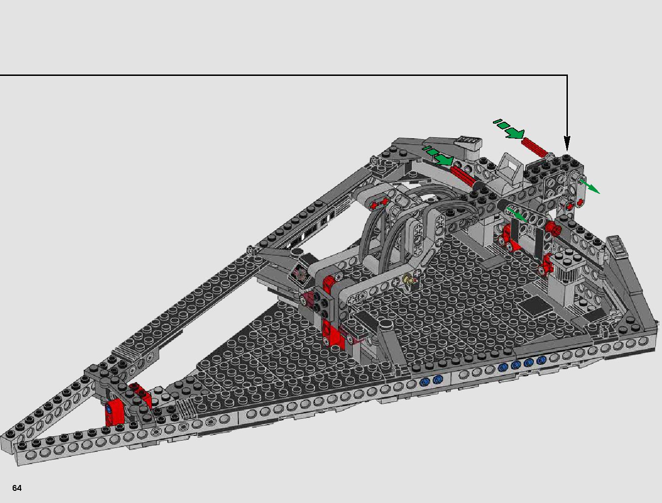 First Order Star Destroyer 75190 LEGO information LEGO instructions 64 page