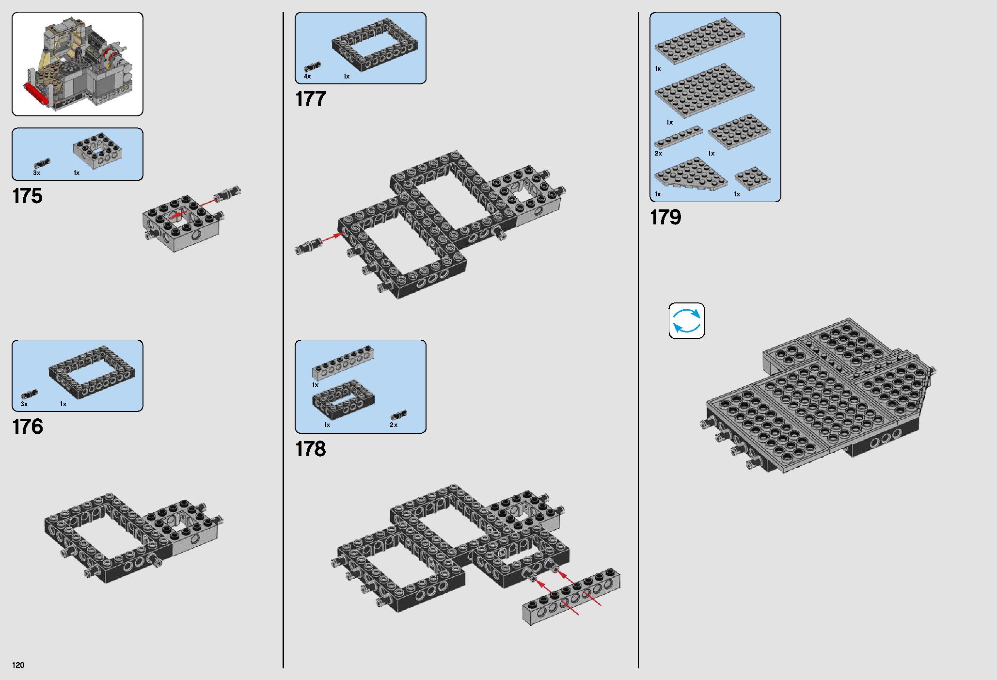 ミレニアム・ファルコン™ 75192 レゴの商品情報 レゴの説明書・組立方法 120 page