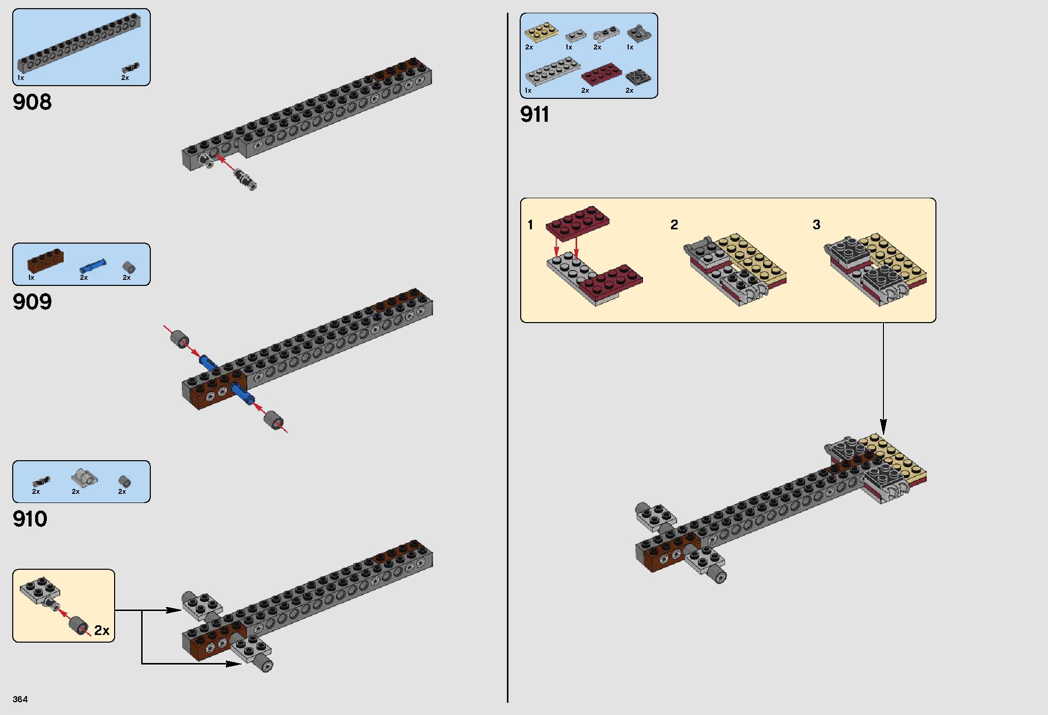 UCS Millennium Falcon 75192 LEGO information LEGO instructions 364 page