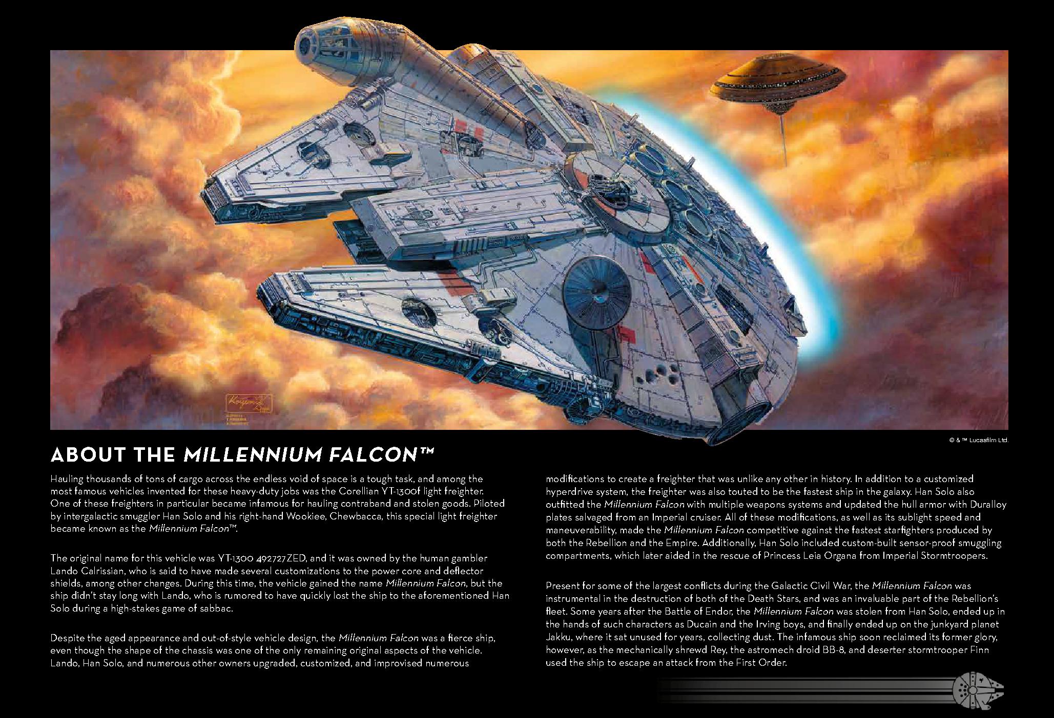 UCS Millennium Falcon 75192 LEGO information LEGO instructions 4 page