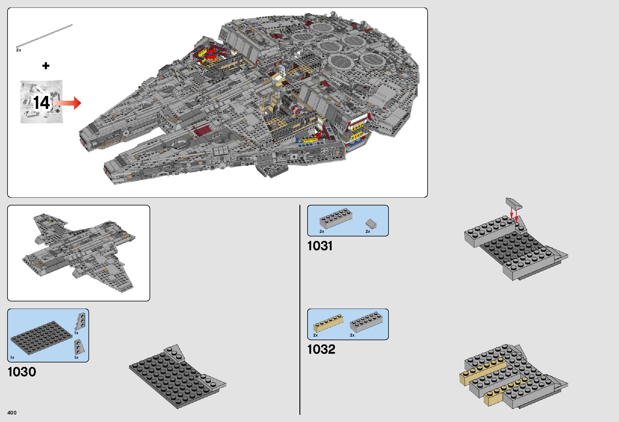 ミレニアム・ファルコン™ 75192 レゴの商品情報 レゴの説明書・組立方法 400 page