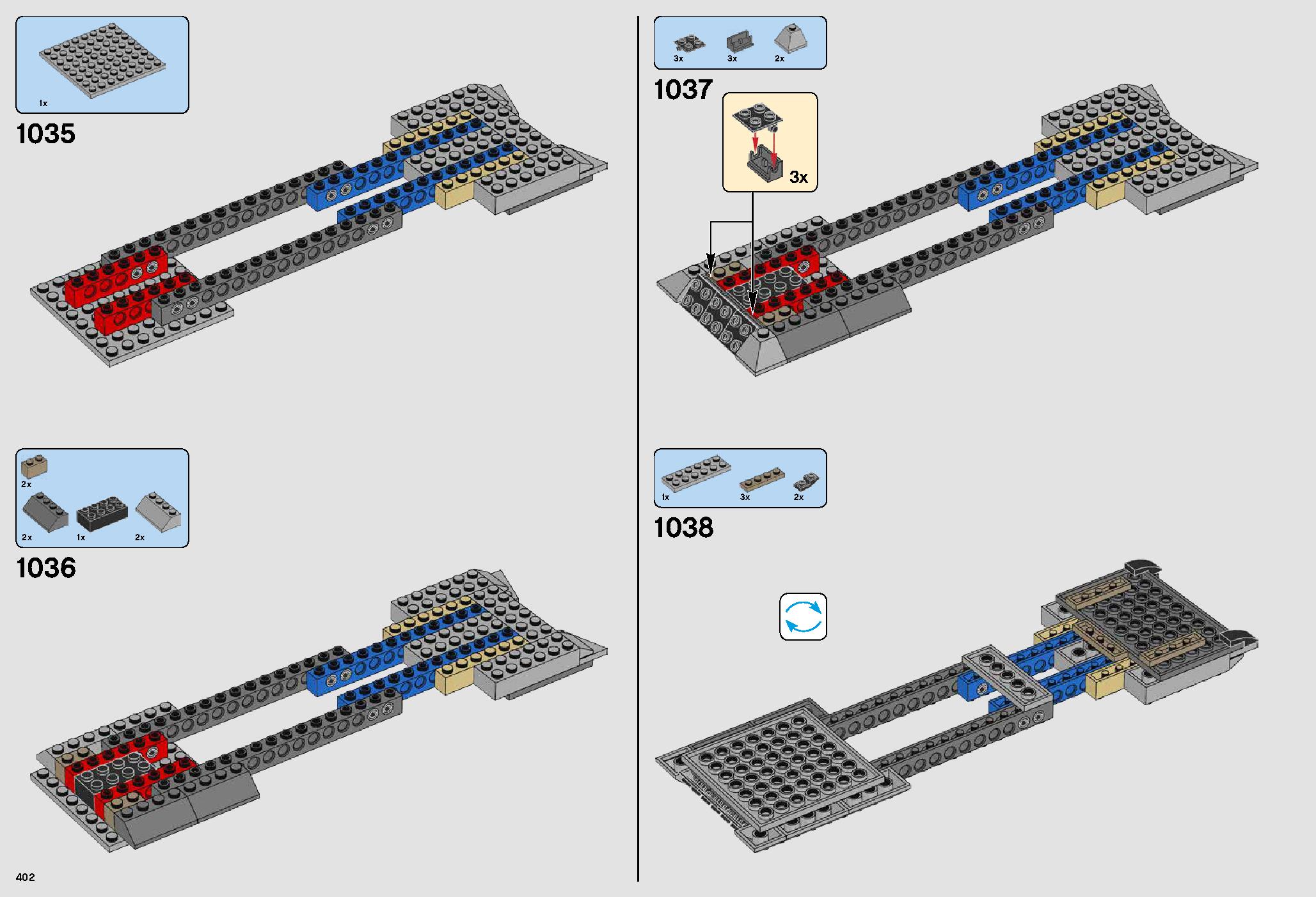 UCS Millennium Falcon 75192 LEGO information LEGO instructions 402 page