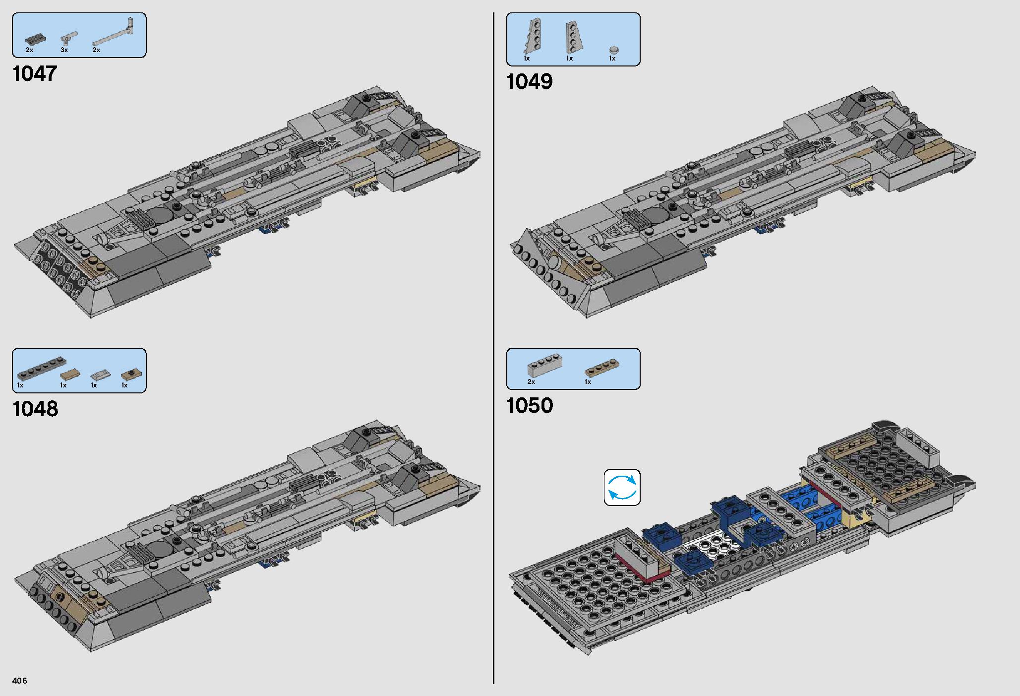 UCS Millennium Falcon 75192 LEGO information LEGO instructions 406 page