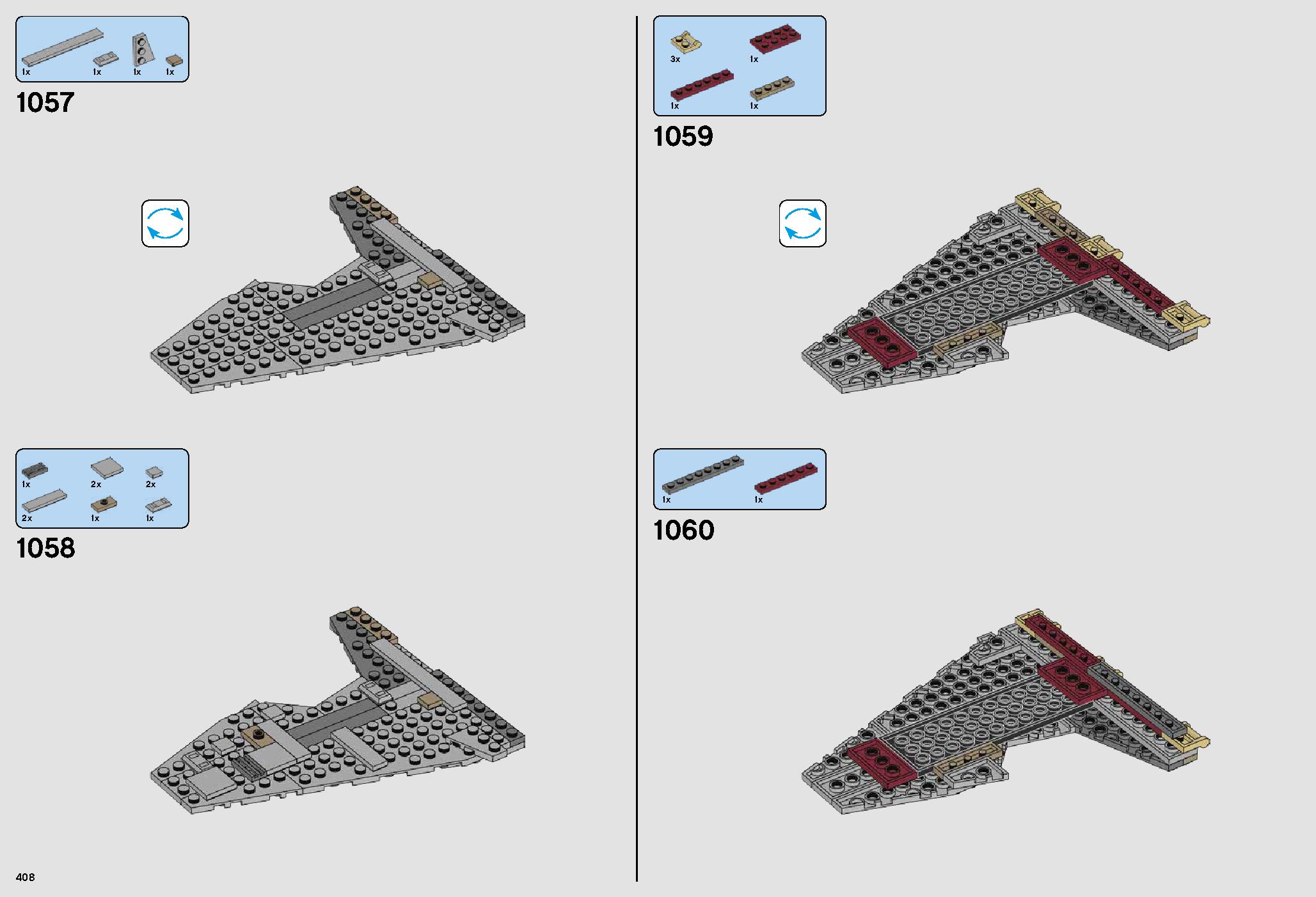 UCS Millennium Falcon 75192 LEGO information LEGO instructions 408 page