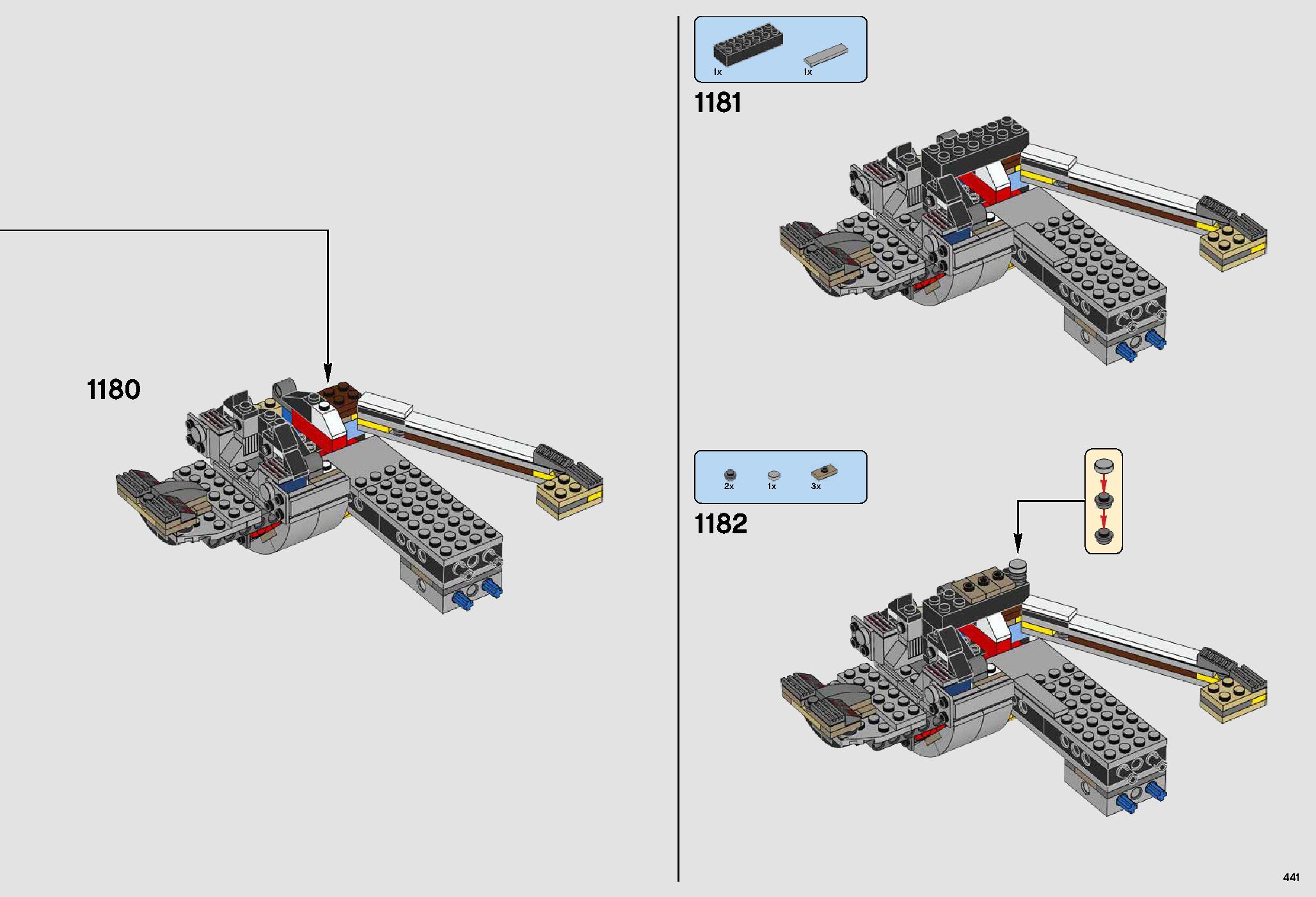 UCS Millennium Falcon 75192 LEGO information LEGO instructions 441 page