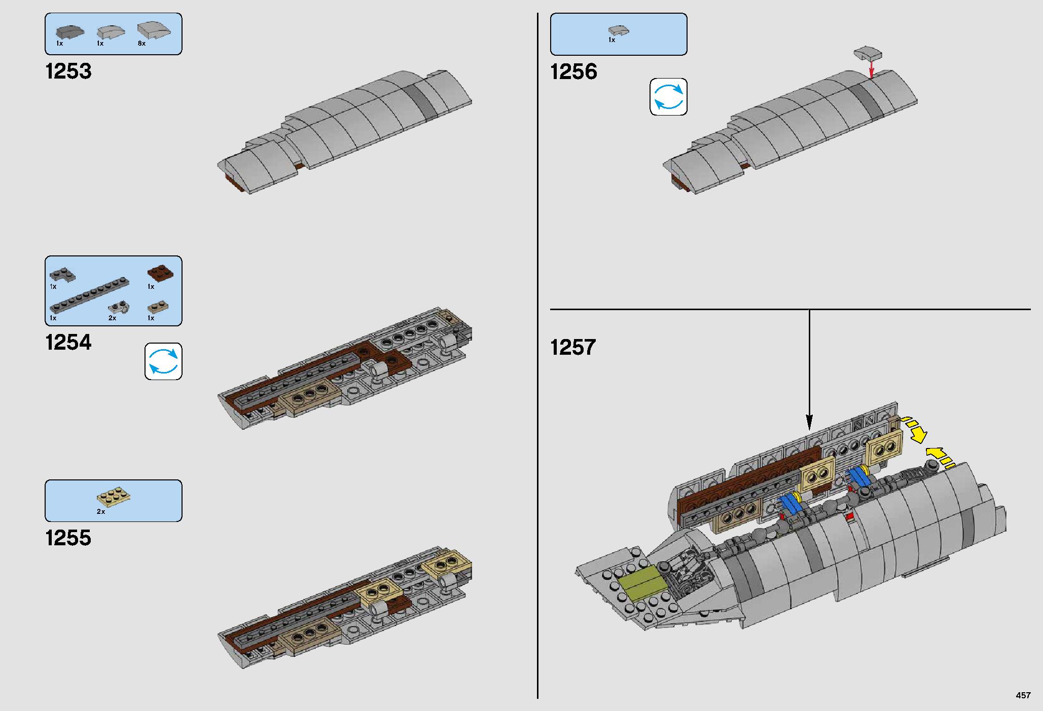 UCS Millennium Falcon 75192 LEGO information LEGO instructions 457 page