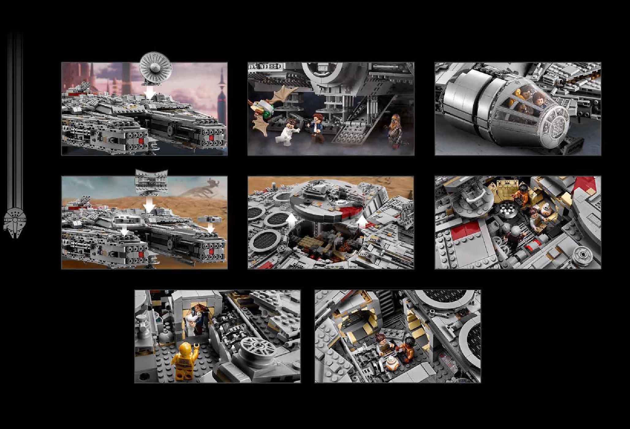 UCS Millennium Falcon 75192 LEGO information LEGO instructions 490 page