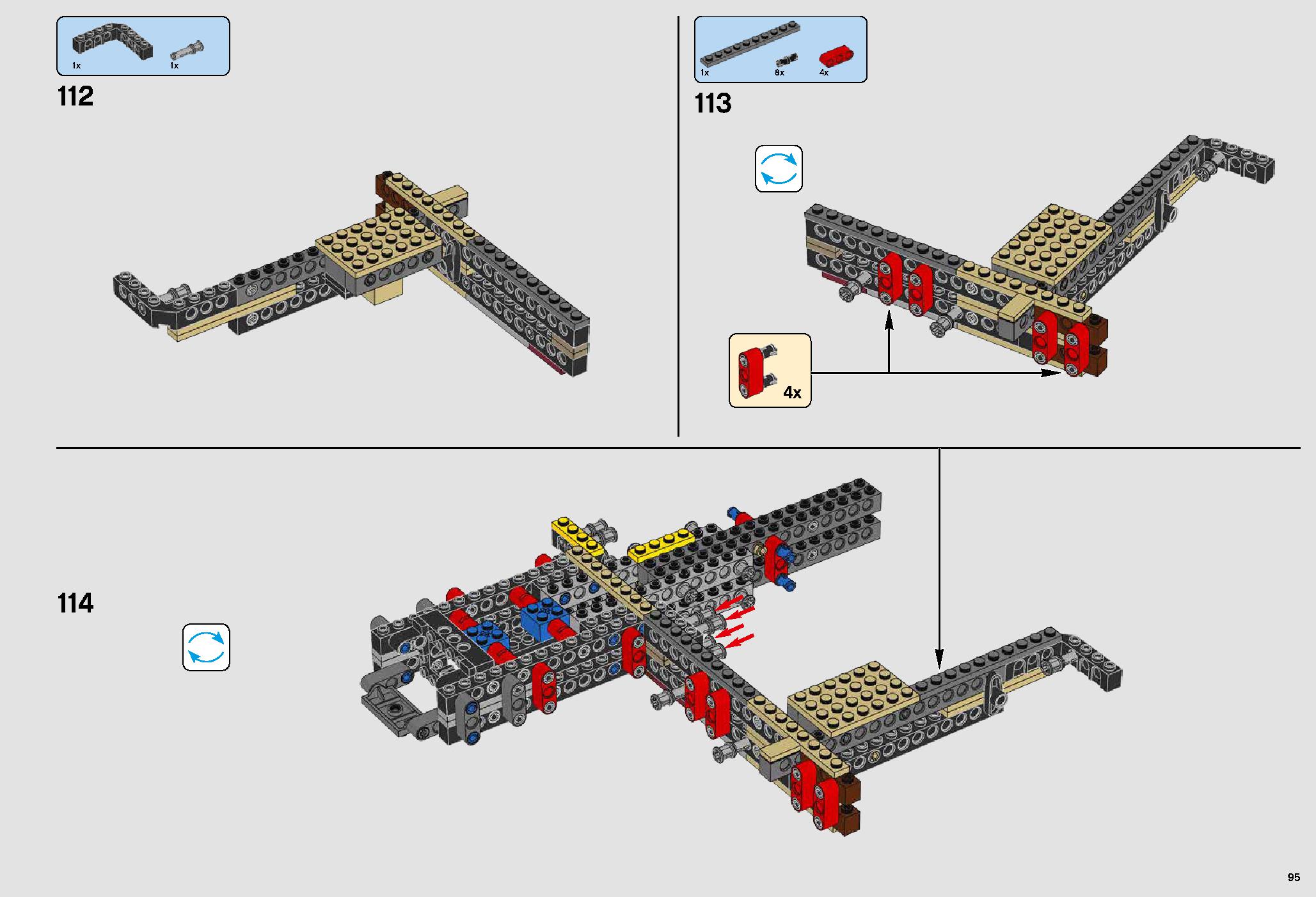 UCS Millennium Falcon 75192 LEGO information LEGO instructions 95 page