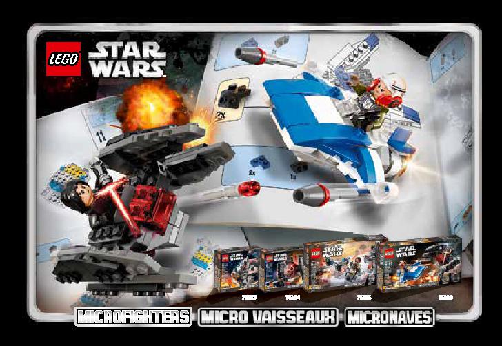 First Order TIE Fighter Microfighter 75194 LEGO information LEGO instructions 35 page