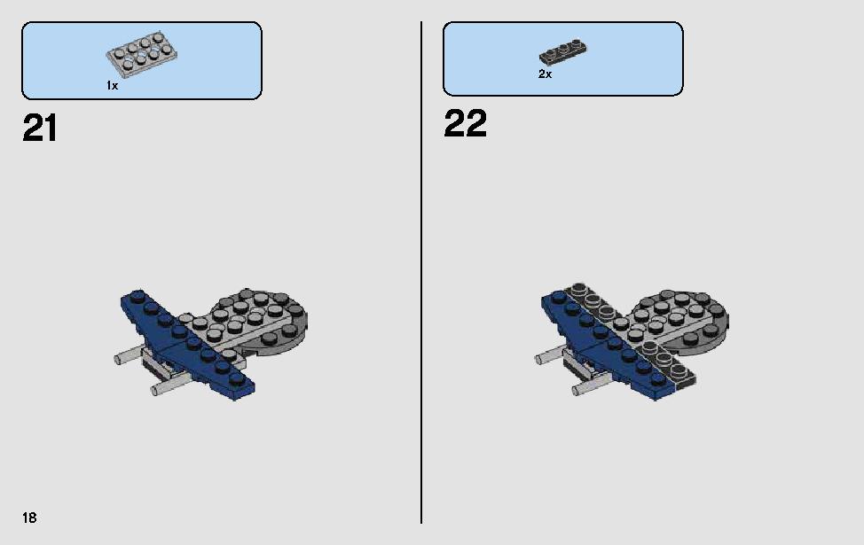 General Grievous' Combat Speeder 75199 LEGO information LEGO instructions 18 page