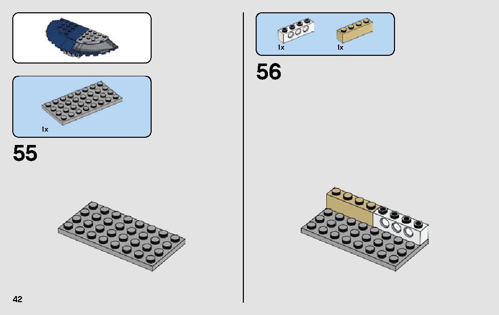グリーヴァス将軍のコンバット･スピーダー 75199 レゴの商品情報 レゴの説明書・組立方法 42 page