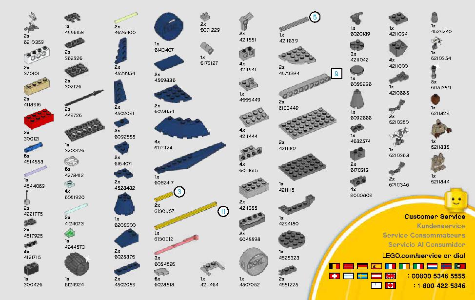 グリーヴァス将軍のコンバット･スピーダー 75199 レゴの商品情報 レゴの説明書・組立方法 59 page