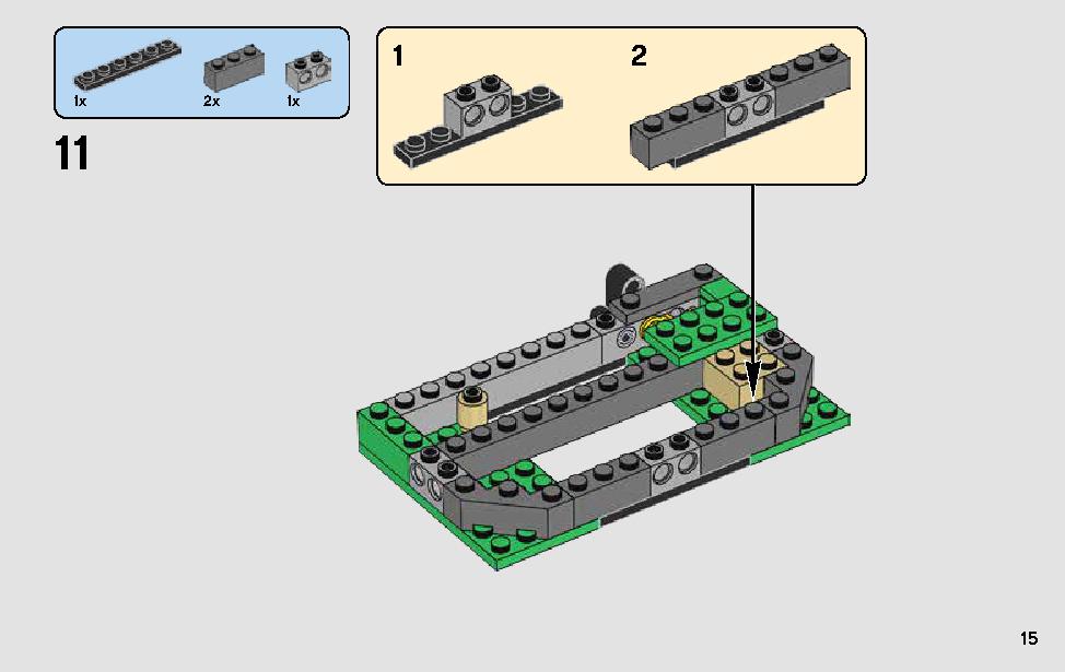 Ahch-To Island Training 75200 LEGO information LEGO instructions 15 page