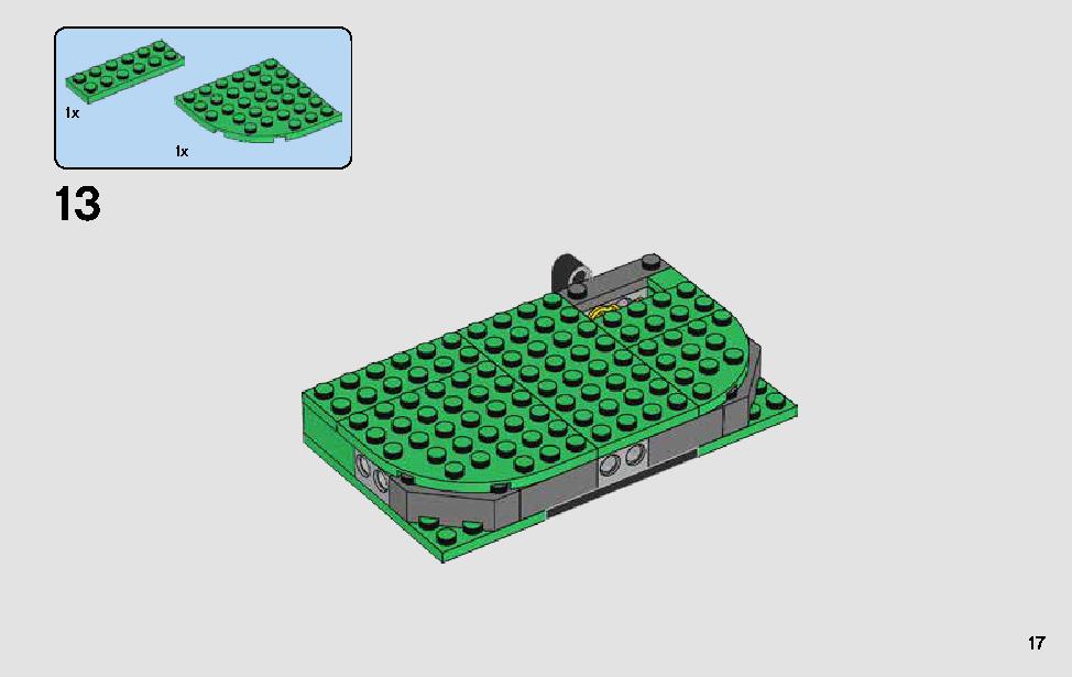 Ahch-To Island Training 75200 LEGO information LEGO instructions 17 page