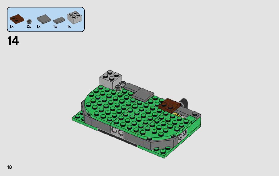 Ahch-To Island Training 75200 LEGO information LEGO instructions 18 page