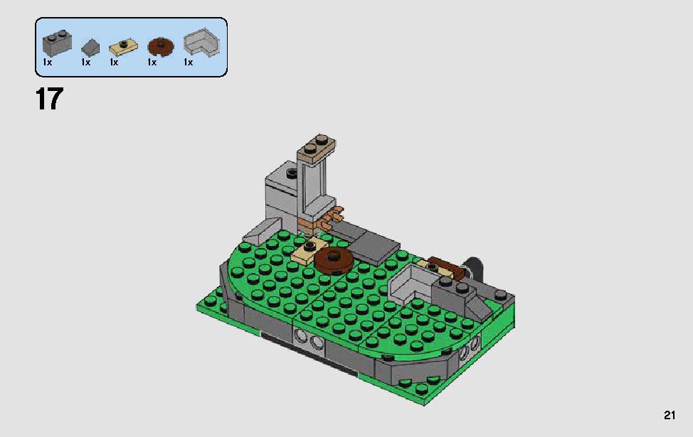 Ahch-To Island Training 75200 LEGO information LEGO instructions 21 page