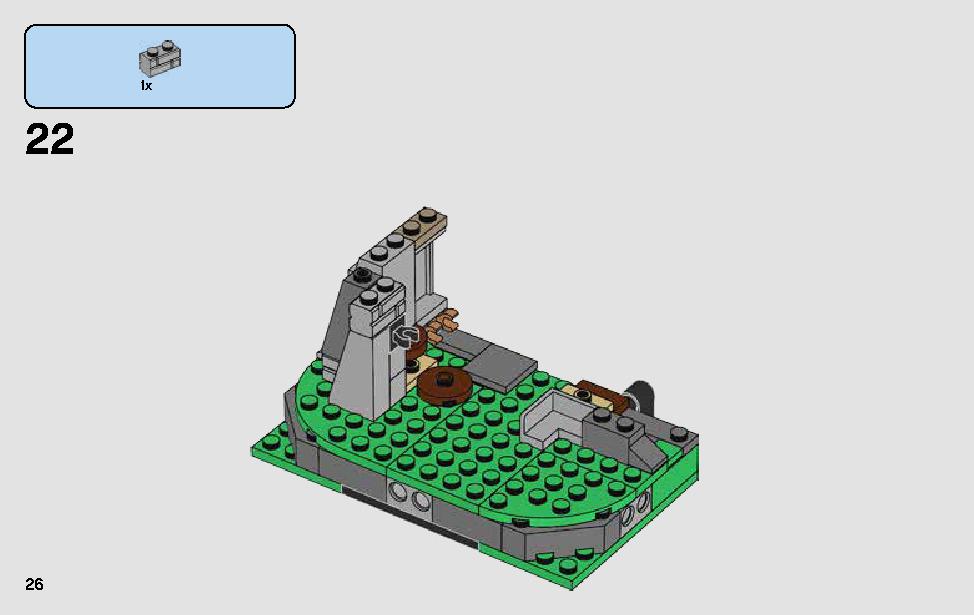 Ahch-To Island Training 75200 LEGO information LEGO instructions 26 page