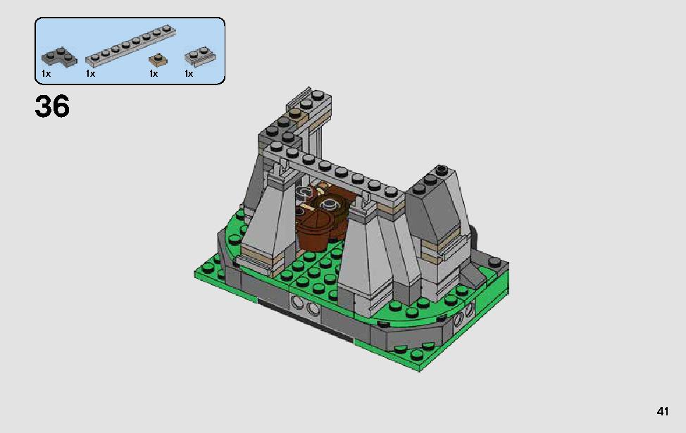 Ahch-To Island Training 75200 LEGO information LEGO instructions 41 page